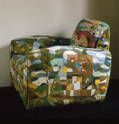 Poltrona dipinta